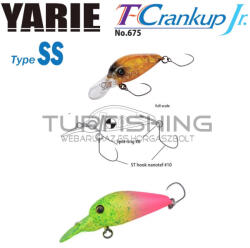 Yarie Jespa YARIE 675 T-CRANKUP JR TYPE SS 2.8mm 2.1gr C34 Go Go Chart (Y67521C34) - turfishing