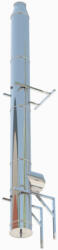Rogher Sistem cos fum inox izolat, diam int 250 mm , ext 350 mm, H=4M (SK10038)