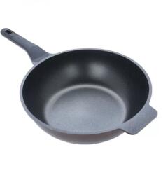NEOKLIEN Tigaie Wok NeoKlein PH-WP30 pentru Plita cu Inductie 30CM Negru (PH-WP30)