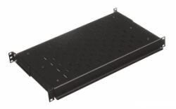 Conteg 19' 1U 250mm mély Fix polc (DP-PO-250) (DP-PO-250)