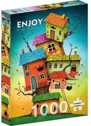 Enjoy 1000 db-os puzzle - Fairy Tale Houses (2119)