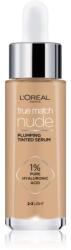 L'Oréal True Match Nude Plumping Tinted Serum szérum egységesíti a bőrszín tónusait árnyalat 2-3 Light 30 ml