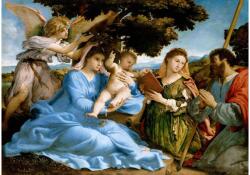 Enjoy 1536 - Madonna and Child with Saints Catherine and Thomas - 1000 db-os puzzle (1536)