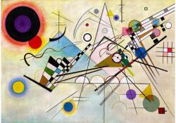 Enjoy 1545 - Composition VIII, Wassily Kandinsky - 1000 db-os puzzle (1545)