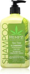 Hempz Tea Tree & Chamomile könnyű hidratáló sampon hajra 500 ml