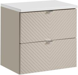Comad Set dulap Comad Viva Cashmere VIVA CASHMERE 82-60-2S, blat Comad Nova White NOVA WHITE 89-60 (SETVICBWHITE60CMS)