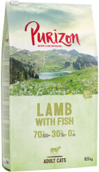 Purizon 6, 5kg Purizon száraz macskatáp 14% árengedménnyel! - Adult bárány & hal - gabonamentes