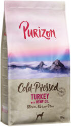 Purizon 12kg Purizon Coldpressed pulyka & kenderolaj gabonamentes száraz kutyatáp 17, 5% árengedménnyel
