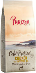 Purizon 1kg Purizon Coldpressed csirke & repceolaj száraz kutyatáp rendkívüli árengedménnyel