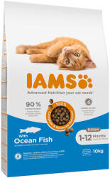 Iams 10kg IAMS Advanced Nutrition Kitten tengeri hal száraz macskatáp