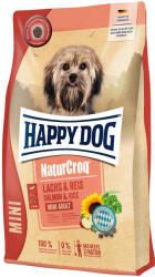 Happy Dog 2x4kg Happy Dog NaturCroq Mini Adult lazac & rizs száraz kutyatáp
