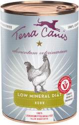 Terra Canis 12x400g Terra Canis Alimentum Veterinarium Low Mineral Diet csirke nedves kutyatáp