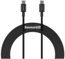 Baseus Superior Series USB-C-USB-C kábel, 100 W, 1 m (fekete)