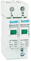 Elmark Túlfeszültség levezető SPD-B40/1pN In 40kA Elmark (ELM 64204)