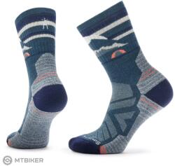 Smartwool Hike Light Cushion Mountain Moon Crew női zokni, alkonykék (M)