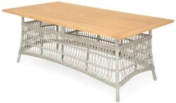  Masa dining dreptunghiulara MACKINAC lungime 200 latime 100 inaltime 75 gri cu natur (HGD27012)