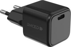 DVICED fali töltő 30W GaN USB-C EU - fekete,