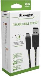 snakebyte Kábel SX Pro USB-C / USB-A Kábel - Xbox Series X/S, 5 m, Fekete/Zöld (SB916281)