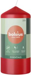 Bolsius Pillar Delicate Red 12 cm, 233 g