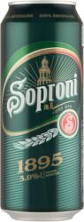 Soproni 1895 minőségi világos sör 5% 500 ml