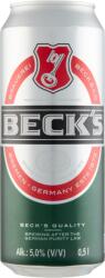 Beck's minőségi világos sör 5% 500 ml - ecofamily