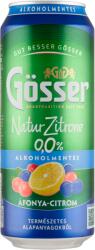 Gösser Natur Zitrone áfonya-citrom ízű alkoholmentes sörital 0, 0% 500 ml