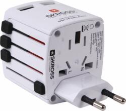 SKROSS WORLD Hálózati 2xUSB töltő (5V / 2.1A) (1.302320)