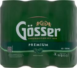 Gösser Premium minőségi világos sör 5% 6 x 500 ml - ecofamily