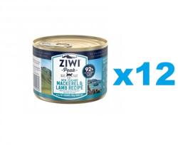 ZIWIPEAK Cat Mackerel&Lamb Makréla és bárányhús 12 x 185 g