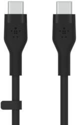 Belkin BoostCharge Flex USB-C Apa - USB-C Apa 2.0 Adat és Töltőkábel - Fekete 3m