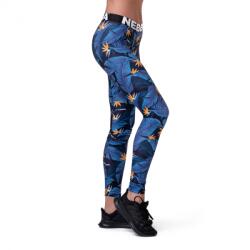 NEBBIA Ocean Power Mid Waist kék női leggings - NEBBIA XS