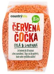 Country Life BIO hámozott vöröslencse 14 x 500 g