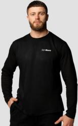 GymBeam Basic hosszú ujjú férfi póló Black - GymBeam L