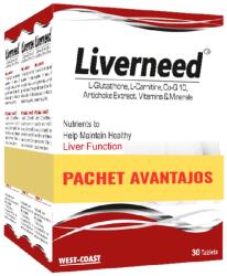 LIVERNEED Pachet Liverneed, 3*30 tablete, West Coast