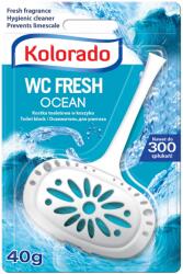 Kolorado Fresh óceán illatú kosaras toalett block WC illatosító 40g