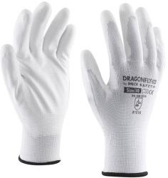 ROCK SAFETY Manusi montaj palma imersata poliuretan dexteritate 5 albe Rock Safety Marime 7 (RKMPIPA0107)
