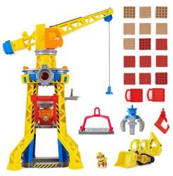 Spin Master Macara interactivă Spin Master Paw Patrol cu sunete Rubble&Crew 60cm (6067494)