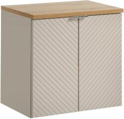 Comad Készlet szekrény Comad Viva Cashmere VIVA CASHMERE 82-60-2D, pult Comad Nova Oak NOVA OAK A 89-60