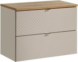 Comad Készlet szekrény Comad Viva Cashmere VIVA CASHMERE 82-80-2S, pult Comad Nova Oak NOVA OAK A 89-80