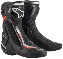 Alpinestars SMX Plus 2 motoros csizma fekete-fehér-fluo piros - motozem - 191 250 Ft