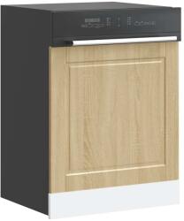 vidaXL mosogatógép panel Porto sonoma tölgy 60x1, 5x67 cm mérnöki fa (854140)