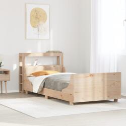 vidaXL tömör fenyőfa ágykeret matrac nélkül 90 x 190 cm (3306480)