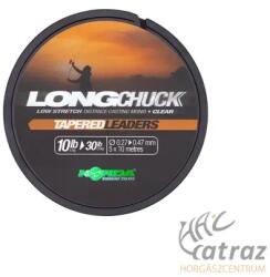 Korda LongChuck Tapered Leaders 0.27-0.47mm Áttetsző - Korda Dobóelőtét Zsinór 10-30lb (KDCM05)