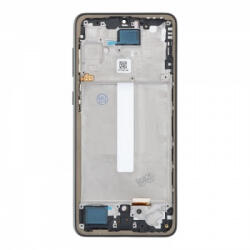 Samsung A336B Galaxy A33 5G (2022) előlap keret, lcd kijelző és érintőpanel, fekete (Same Size OLED)