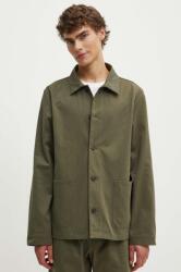 APC A. P. C. rövid kabát veste kerlouan logo férfi, zöld, átmeneti, COGEW. H03205 - zöld L