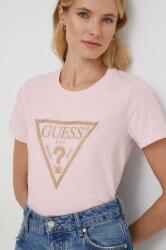 Guess t-shirt női, rózsaszín, W4RI69 J1314 - rózsaszín XS