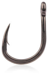 Mustad Hoodlum® Titan Steel 4/0 Füles, Szakállas Horog 6db (M4218400)