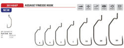 Mustad Assault Finesse Titanx 6 Füles, Szakállas Offset Horog 8db (M4024006)