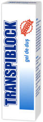 Transpiblock Gel de dus impotriva transpiratiei excesive Transpiblock, 200ml - Zdrovit