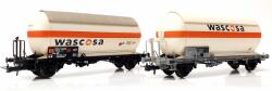 Rivarossi HR6622 Tartálykocsi készlet, napvédő tetővel, WASCOSA, SBB V (5063129018924)